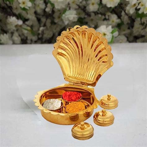 Indian Haldi Kumkum Box 